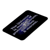 Funny "The Universe" magneet (Linkerzijde)