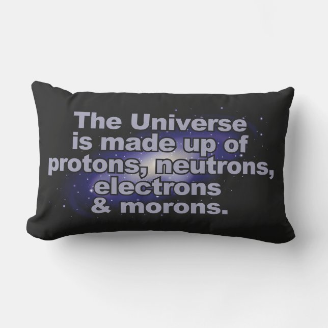 Funny "The Universe" werpt kussens (Voorkant)