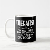 Funny Therapist Coffee Mok MSW Psycholoog Afstudee (Links)