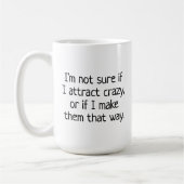Funny Therapy Mok Crazy Quote Eenvoudige Koffiebek (Links)