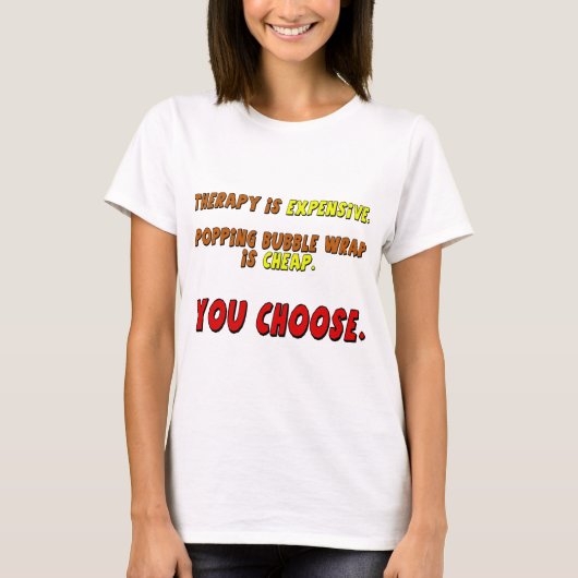 Funny Therapy T-shirts Gifts (Voorkant)