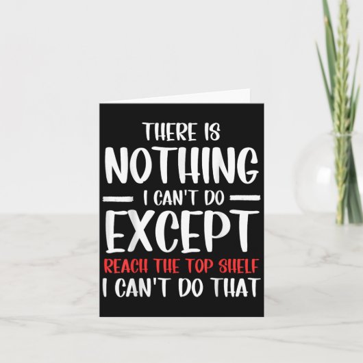 Funny There Is Nothing I Can't Do Except Reach The Kaart (Voorkant)