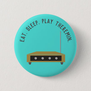 Funny Theremin Button of Pin
