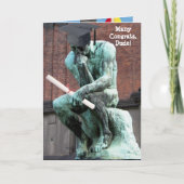 Funny Thinker Afstuderen Kaart (Voorkant)