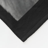 Funny Thinking Monkey Meme Curious Ape Brainrot  Fleece Deken (Hoek)