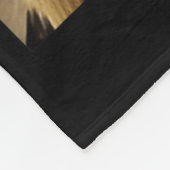 Funny Thinking Monkey Meme Curious Ape Brainrot Gi Fleece Deken (Hoek)