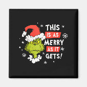 Funny This Is As Merry As It Gets Christmas, Sarca Magneet (Voorkant)