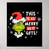 Funny This Is As Merry As It Gets Christmas, Sarca Poster (Voorkant)