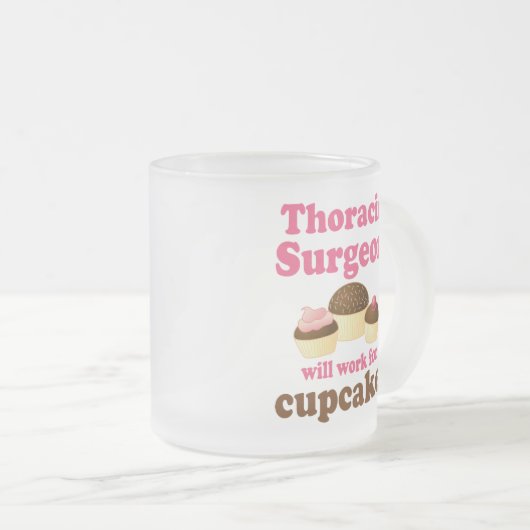 Funny Thoracic Surgeon Matglas Koffiemok (Voorkant rechts)