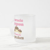 Funny Thoracic Surgeon Matglas Koffiemok (Voorkant links)