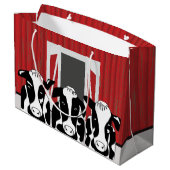 Funny Three Cow LGB Groot Cadeauzakje (Achterkant Gekanteld)