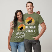 Funny Thunder Chicken Turkey Fowl Hunting Gift T-shirt (Unisex)