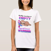 Funny Thyroid Cancer Awareness Giften T-shirt (Voorkant)