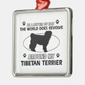 Funny tibetan doodsbange design metalen ornament (Links)