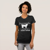Funny tibetan doodsbange design t-shirt (Voorkant volledig)