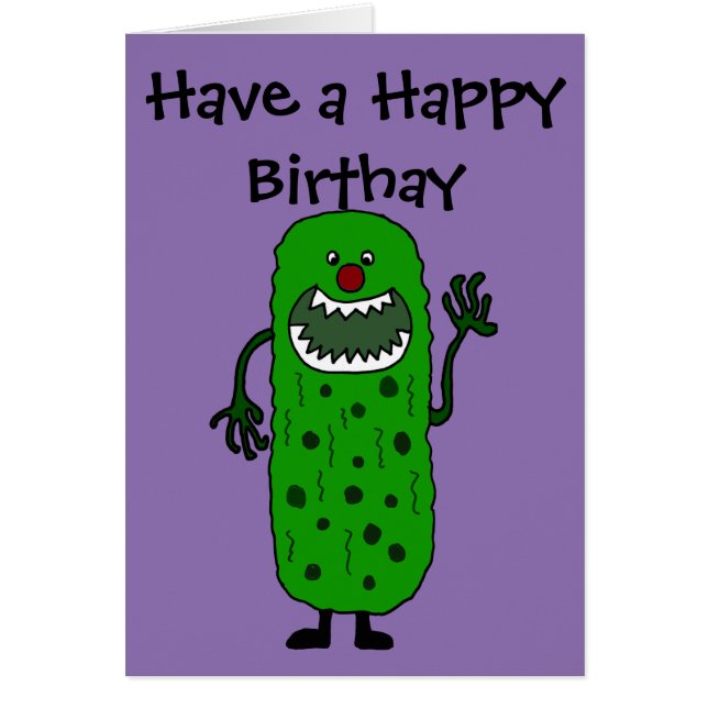 Funny Tickle Monster Cartoon (Voorkant)