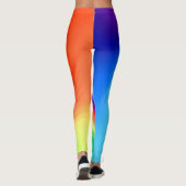 Funny TieDye Er zijn geen regenbogen beschadigd .. Leggings (Achterkant)