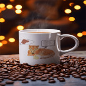 Funny Tiger & Bunny Dilemma – Leuke Dierenstrip Grote Koffiekop