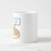 Funny Tiger & Bunny Dilemma – Leuke Dierenstrip Grote Koffiekop (Voorkant)