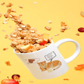 Funny Tiger & Bunny Dilemma – Leuke Dierenstrip Koffiemok