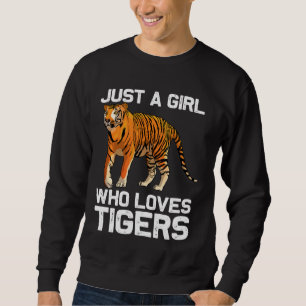 Funny Tiger Girl Kinder vrouwen Mam Tiger Love Wil Trui