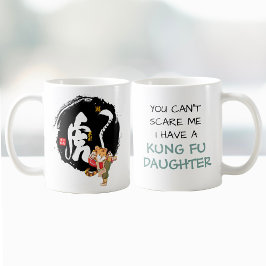 Funny Tiger Kung Fu Vaderdag Dad Birthday Gift Koffiemok
