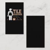 Funny Tiler Father Craftsman Tile Humor Visitekaartje (Voorkant / Achterkant)