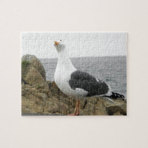 Funny Tilt Head Seagull Legpuzzel