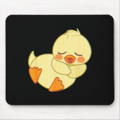 Funny Tired As Duck I Love Cute Ducklings Quote Gi Muismat (Voorkant)