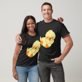Funny Tired As Duck I Love Cute Ducklings Quote Gi T-shirt (Unisex)
