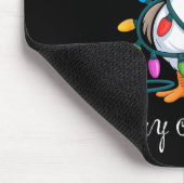 Funny Tired Goose Christmas Lights Silly Holiday F Muismat (Hoek)