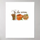 Funny Tis The Season Mexican Christmas Latino Cute Poster (Voorkant)