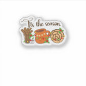 Funny Tis The Season Mexican Christmas Latino Cute Sticker (Voorkant)