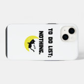 Funny 'TO DO LIST: NOTHING.' Quote iPhone  Case  iPhone Hoesje (Achterkant horizontaal)