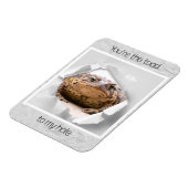 Funny toad Valentijnsdag gift Magneet (Linkerzijde)