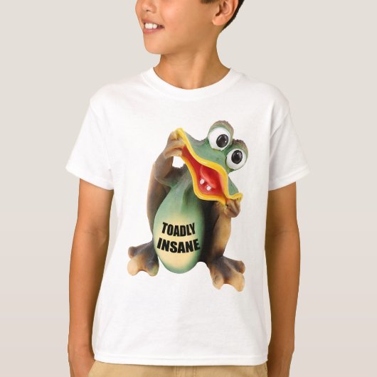 Funny Toadally Insane T-shirts Gifts (Voorkant)