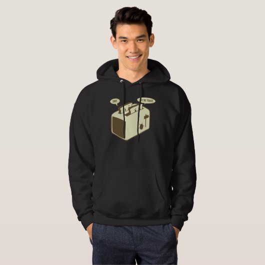 Funny Toast Cartoon - We zijn Toast Hoodie (Voorkant volledig)