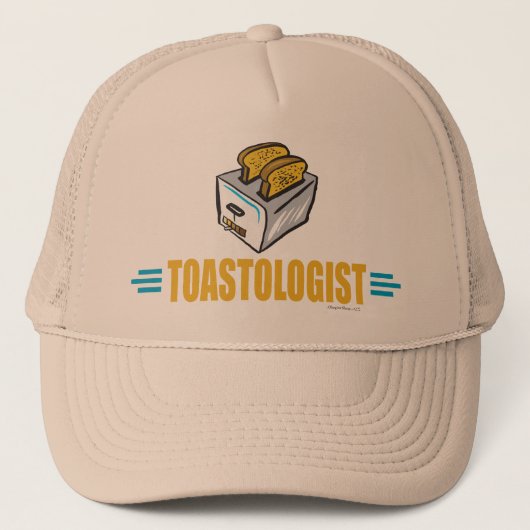 Funny Toast Trucker Pet (Voorkant)
