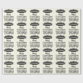 Funny Tofu themed Wrapping Paper Cadeaupapier (Vlak)