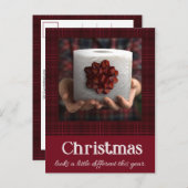 Funny Toilet Paper Gift Covid Kerstmis Briefkaart (Voorkant / Achterkant)