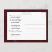 Funny Toilet Paper Gift Covid Kerstmis Briefkaart (Achterkant)