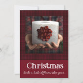 Funny Toilet Paper Gift Covid Kerstmis Feestdagenkaart (Voorkant)
