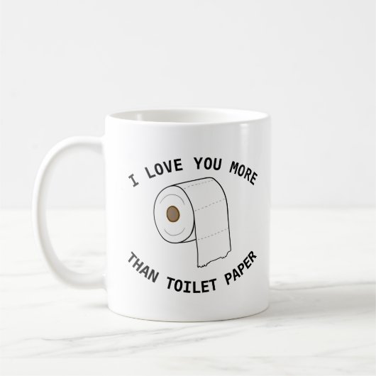 Funny Toilet Paper Mok Moeder Best Friend Gift (Links)
