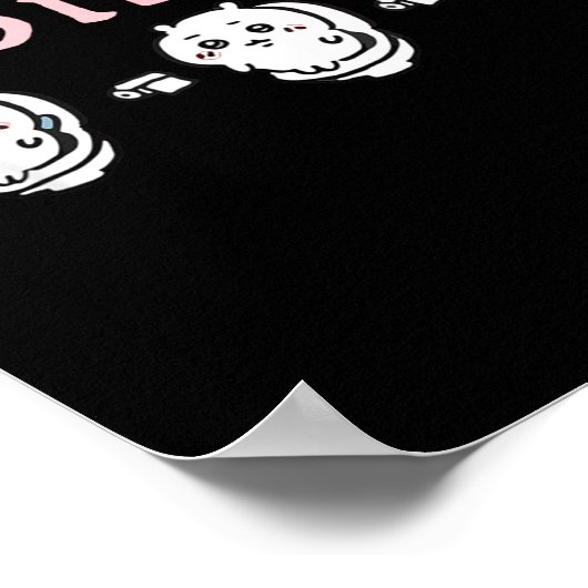 Funny Toilet Time Chikawa Meme  Poster (Hoek)