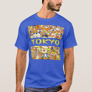 Funny Tokyo Japan Cute Kawaii Japans Anime Cat S T-shirt