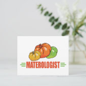 Funny Tomaten Briefkaart (Staand voorkant)