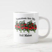 Funny Tomaten zijn mijn bodemgenoten Grote Koffiekop (Rechts)