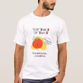 Funny Tomato Tomahto T-Shirt (Voorkant)