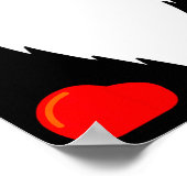 Funny Tomte Swedish Gnome Beard Christmas Yule Nis Poster (Hoek)