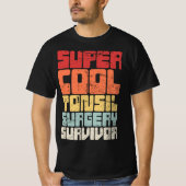 Funny Tonsil Removal Present - Retro Tonsil Surger T-shirt (Voorkant)
